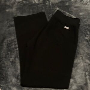 Figs Livingston Black Scrub Pants